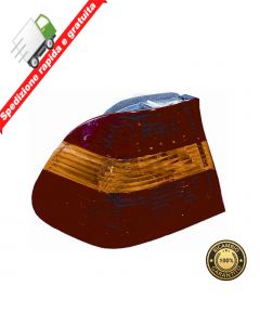 FARO - FANALE POST EST. SINISTRO ARANCIO ROSSO SX BMW SERIE 3 E46 BERLINA  01>04