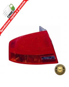 FARO - FANALE POSTERIORE ESTERNO SINISTRO ROSSO - SX - AUDI A4  2004->2007