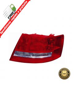 FARO - FANALE POSTERIORE DESTRO BIANCO ROSSO - DX - AUDI A6 2004->2008