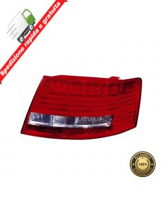 FARO - FANALE POSTERIORE DESTRO BIANCO ROSSO A LED - DX - AUDI A6 2004->2008