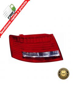 FARO - FANALE POSTERIORE SINISTRO BIANCO ROSSO A LED - SX - AUDI A6 2004->2008