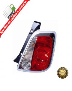 FARO - FANALE POSTERIORE DESTRO BIANCO ROSSO - DX - FIAT 500 07>15