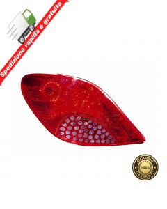 FARO - FANALE POSTERIORE SINISTRO ROSSO - SX - PEUGEOT 207 06->