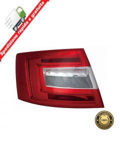 FARO - FANALE POSTERIORE SINISTRO LED - SX - SKODA OCTAVIA BERLINA 4 PORTE 13>16