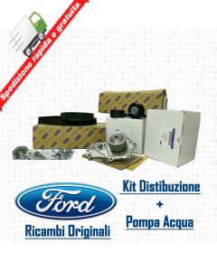 KIT DISTRIBUZIONE CON POMPA ACQUA ORIGINALE FORD MOTORCRAFT C-MAX - S-MAX