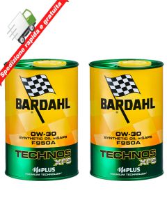 2 LT OLIO MOTORE BARDAHL TECHNOS XFS F950A 0W30 - 2 Litri