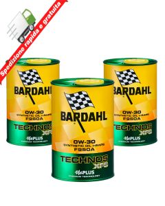 3 LT OLIO MOTORE BARDAHL TECHNOS XFS F950A 0W30 - 3 Litri