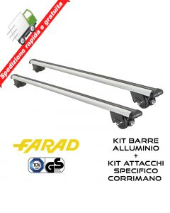 Kit barre alluminio farad 2