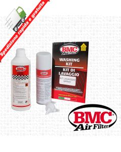 KIT PULIZIA PER FILTRI SPORTIVI BMC CON APPLICATORE SPRAY