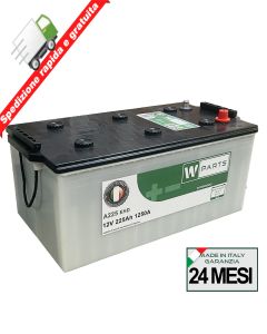 BATTERIA INDUSTRIALE CAMION AUTOCARRO 225Ah - 1250A - Heavy Duty | 225 Ah| 220Ah