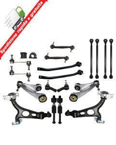 KIT BRACCI ANTERIORI RINFORZATI + POSTERIORI ALFA ROMEO 147 - 156 - GT - 20pz 